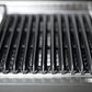 Capital Precision Series MCR486B 48" 6 Sealed Burners Ruby Red Freestanding Natural Gas Range With 12" BBQ Grill, 7.6 Cu.Ft. Manual Clean Double Oven and Red Knobs