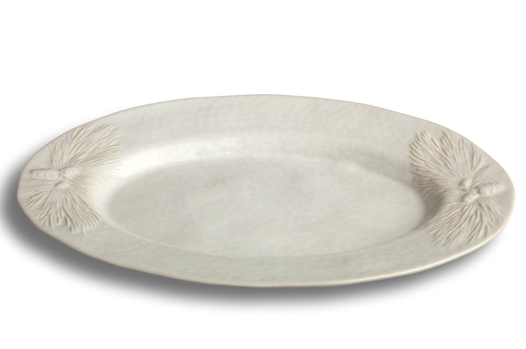 Carmel Ceramica 1 Piece Foresta Oval Platter