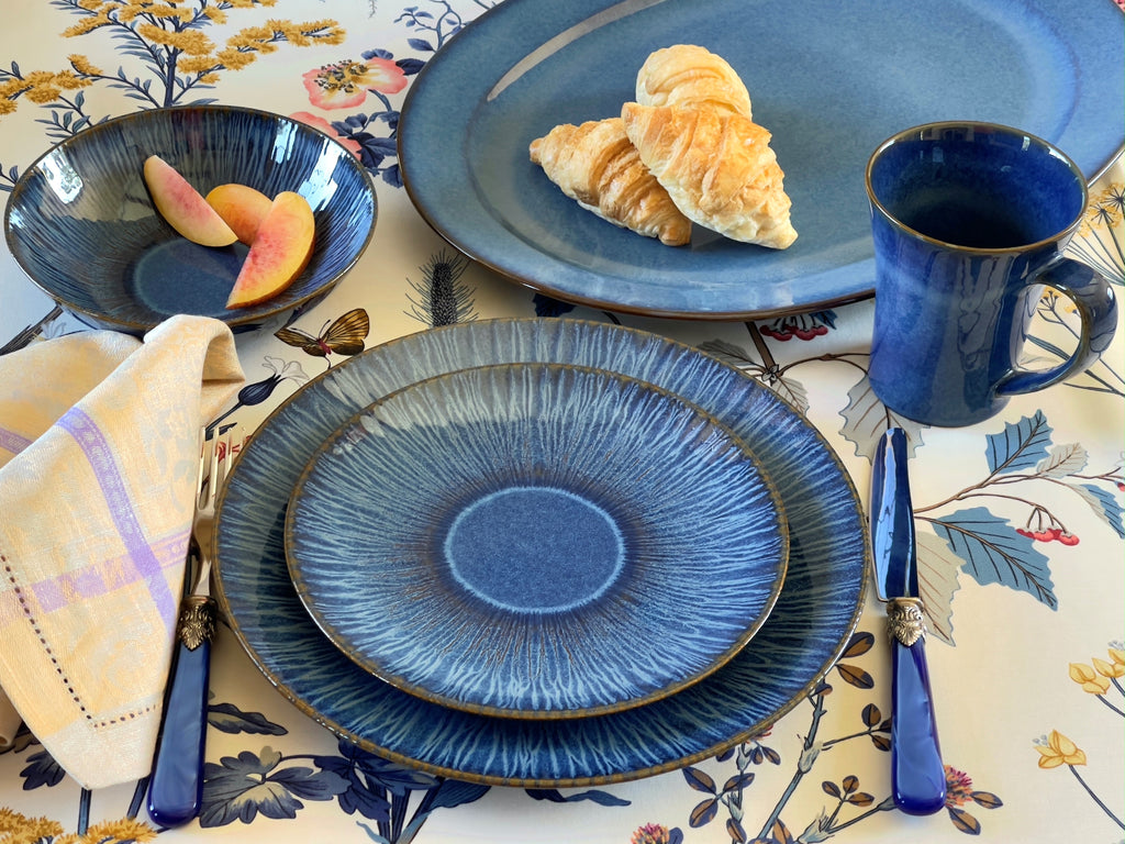 Carmel Ceramica 10.75” Stillwater Dinner Plate - 4 pieces