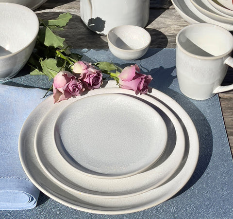 Carmel Ceramica 4 Pieces Lily Valley Dinner Plate