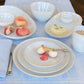 Carmel Ceramica 4 Pieces Lily Valley Dinner Plate
