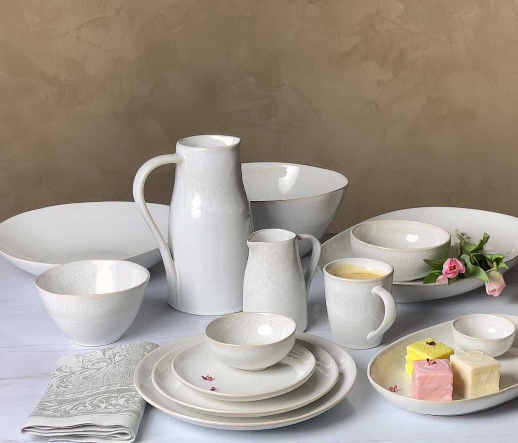 Carmel Ceramica 4 Pieces Lily Valley Dinner Plate