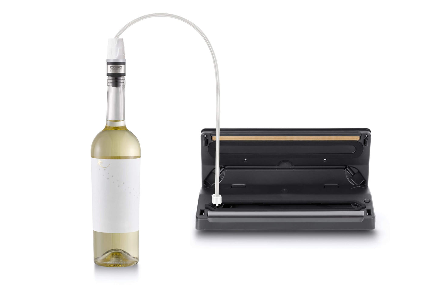 Caso Winelock Set of 2 With Adapter