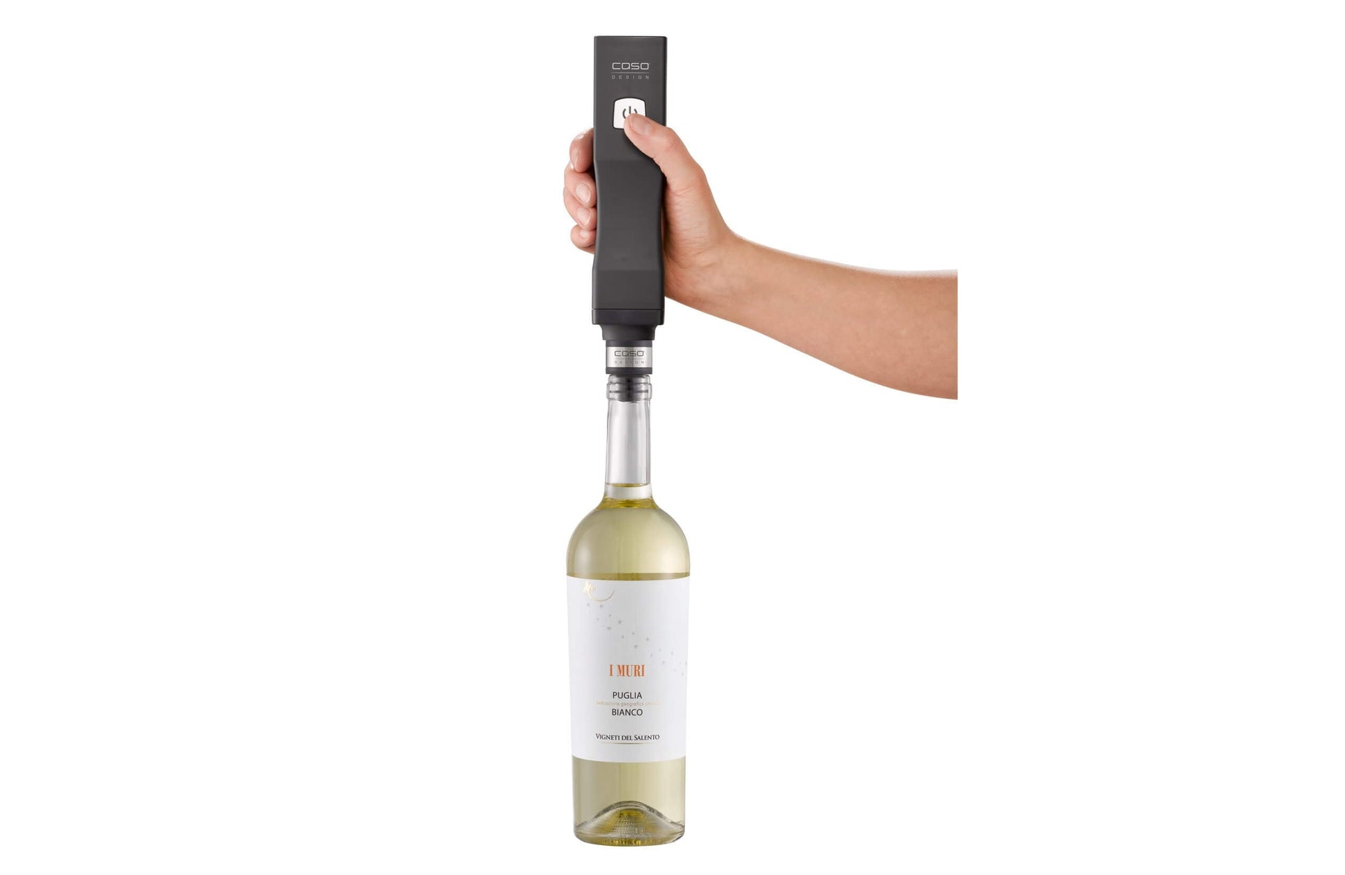 Caso Winelock Set of 2 With Adapter