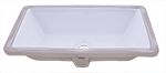 Continental BASIN 21" White Ceramic Kitchen Sink by Chemcore Industries