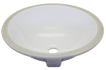 Continental BUD 15" White Ceramic Kitchen Sink by Chemcore Industries
