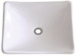 Continental LAVER 18" White Ceramic Kitchen Sink by Chemcore Industries