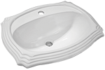 Continental PALM 22" Black Ceramic Kitchen Sink by Chemcore Industries