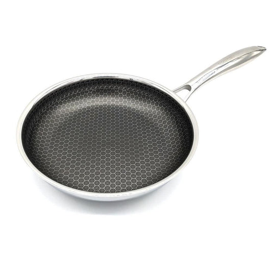 Cooksy Hexagon 9" Stainless Nonstick Hybrid Fry Pan