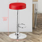 Costway 1 Piece Round Bar Stool Adjustable Swivel Pub Chair