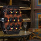 Costway 10 Bottle Vintage Wine Display Rack