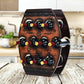 Costway 10 Bottle Vintage Wine Display Rack