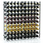 Costway 100 Bottle 10 Tier Display Metal Wine Rack
