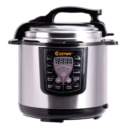 Costway 5.3 Qt 12-in-1 Programmable Multi-use Electric Pressure