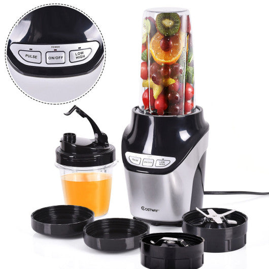 Costway 1000W Electric Fruit Vegetable Blender Mixer Grinder