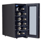 Costway 12 Bottle Standing Thermoelectric Wine Cooler