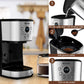 Costway 12-cup LCD Display Programmable Coffee Maker Brew Machine