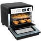 Costway 12-in-1 23 QT Digital Toaster Air Fryer Oven Rotisserie with 9 Accessories
