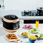 Costway 12-in-1 Multi-use Programmable Electric Pressure Cooker Non-stick Pot - Coffee