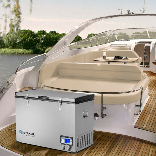 Costway 121 Quart Portable Compressor Camping Electric Car Cooler