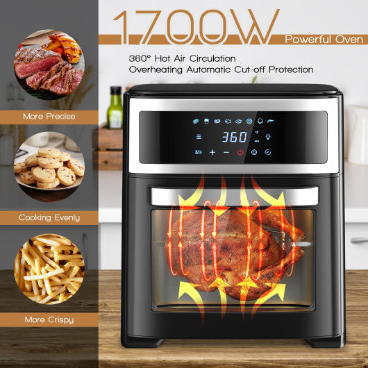 Costway 13.7 Quart (13L) Air Oven with Touch Screen and 8 Presets