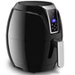 Costway 1400W 3.4Qt Time Control Touch LCD Electric Air Fryer