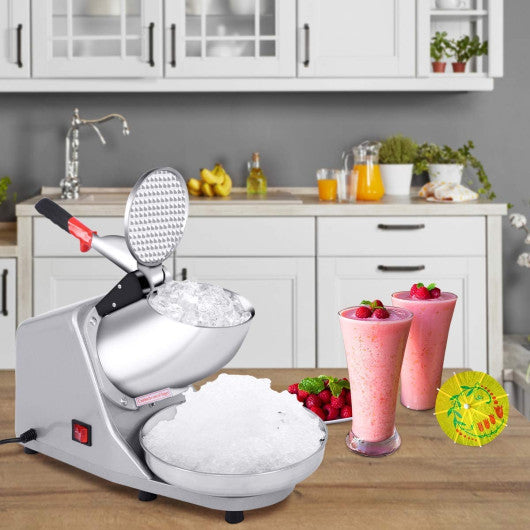 Costway 143 lbs Ice Crusher Shaver Machine