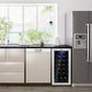 Costway 15" 30-Bottle Wine Cooler with Temperature Memory