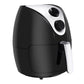 Costway 1500W Black Electric Air Fryer Cooker with Rapid Air Circulation System Low-Fat