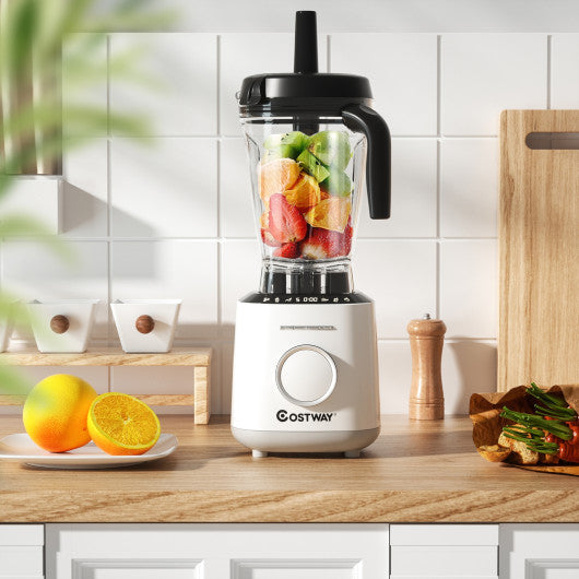 Costway 1500W Countertop Smoothies Blender with 10 Speed and 6 Pre-Setting Programs