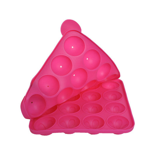 Costway 16 Cup Cake Silicone Baking Top Mold Pan