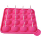 Costway 16 Cup Cake Silicone Baking Top Mold Pan