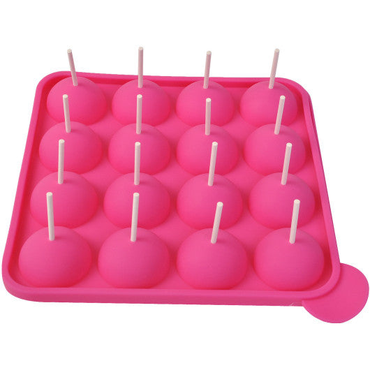Costway 16 Cup Cake Silicone Baking Top Mold Pan