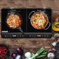 Costway 1800W Countertop Burner Electric Dual Digital Induction Cooker