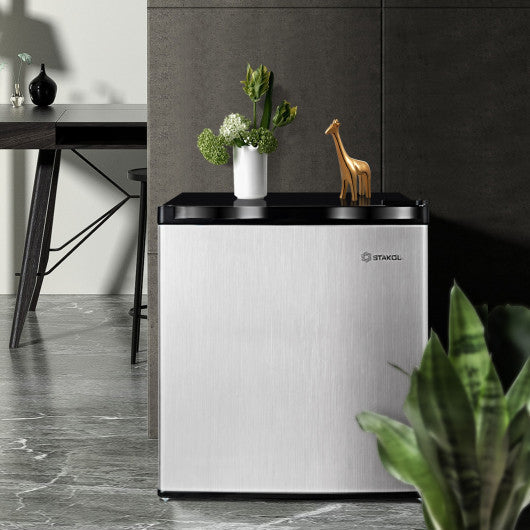 Costway 1.1 Cubic Feet Compact Single Door Mini Upright Freezer