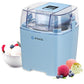Costway 1.6 Quart Blue Automatic Ice Cream Maker Freezer Dessert Machine