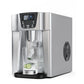 Costway 2-In-1 Silver Ice Maker Water Dispenser 36lbs/24H LCD Display