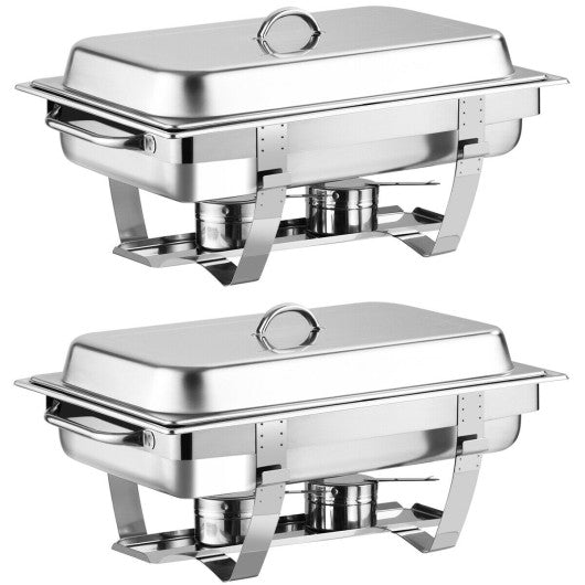 Costway 9.5 QT 2 Tier Stainless Steel Steamer Pot Cookware Boiler