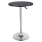 Costway 2 Piece Height Adjustable Round Bar Tables