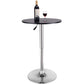 Costway 2 Piece Height Adjustable Round Bar Tables