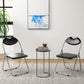Costway 2 Pieces Portable Folding Dining Chairs Set with Carrying Handles