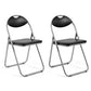 Costway 2 Pieces Portable Folding Dining Chairs Set with Carrying Handles