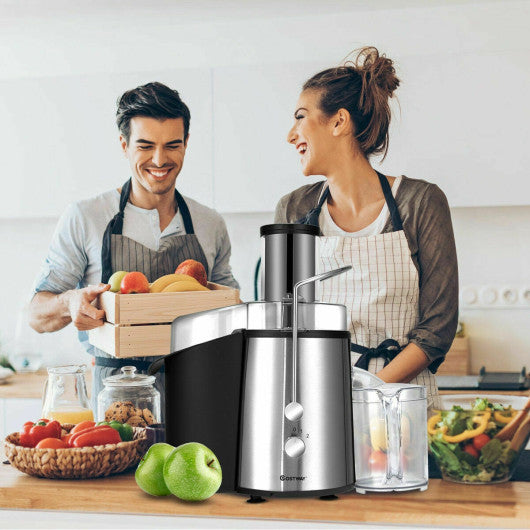 Costway 2 Speed Electric Juice Press for Fruit and Vegetable