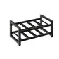 Costway 2-Tier 8-Bottle Display Wine Rackwith Adjustable Foot Pads