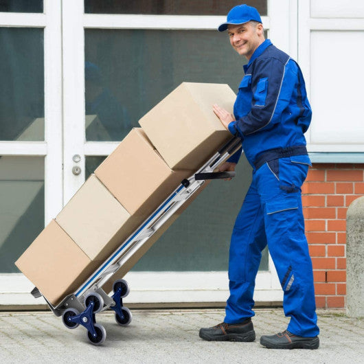 Costway 2-in-1 550 Lbs Capacity Convertible Hand Truck and Dolly with 6 Wheels