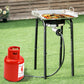 Costway 200 000-BTU Portable Propane Single Burner with Adjustable Legs