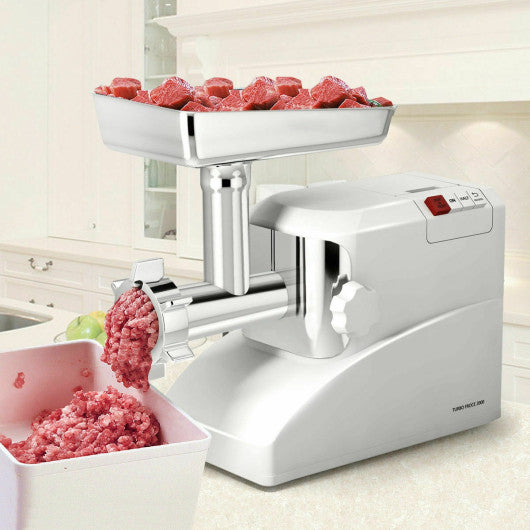 Costway 2000 W Electric Meat Grinder with 1 Blade and 3 Plates