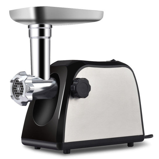 Costway 2000W Stainless Steel Electric Meat Grinder Sausage Stuffer Maker