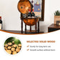 Costway 23" Coffee Globe Wine Bar Stand for Dining Room and Living Room