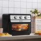 Costway 23 QT 6-in-1 Air Fryer Toaster Oven with 9 Accessories